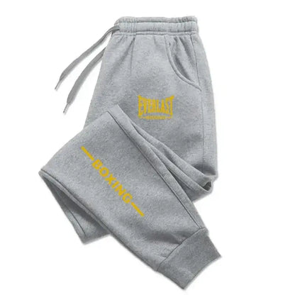 Calças de Treino Autumn Everlast para Homem – Corrida, Sweatpants e Casual de Inverno