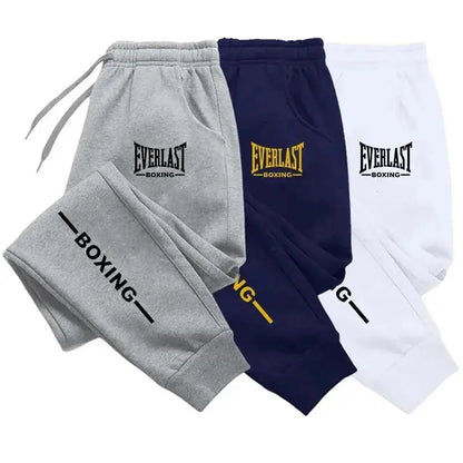 Calças de Treino Autumn Everlast para Homem – Corrida, Sweatpants e Casual de Inverno